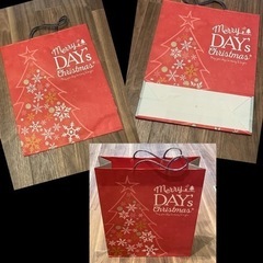 ダブルデイショッパー クリスマスバージョン  紙袋