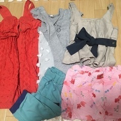 100センチ　女の子　洋服セット