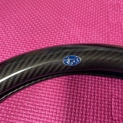 スバル　ハンドルカバー　ステアリングカバーの画像