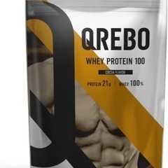 QREBO ホエイプロテイン 1kg 計量スプーン入り プロテイ...