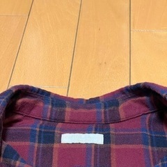 earth music & ecology アース レディース ニットセーター&チェックネルシャツ 2点セットの画像
