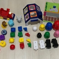 こどもちゃれんじ　ブロックなど
