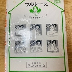レトロかわいい敷布団用シーツの画像