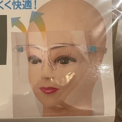 メガネフェイスシールド 4個セットの画像