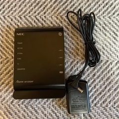 受渡し予定決定済み🙏無線LAN WiFiルータ NEC Ater...