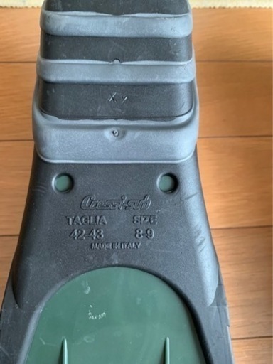 【Cressi】【1回のみ使用】クレッシイ ロングフィン