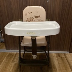 決まりました！カトージ ハイチェア 差し上げます！