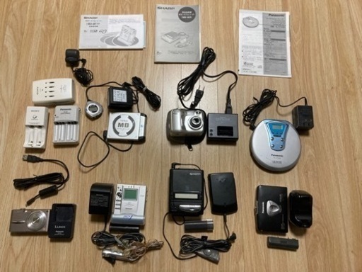 【取引中】【ジャンク品】音楽プレーヤー・カメラいろいろ