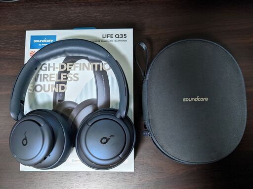 Anker Soundcore Life Q35 ネイビー　アンカー ワイヤレスヘッドホン Q35