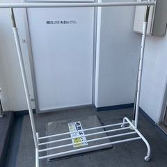 【取引済】IKEA RIGGA リッガ　洋服ラック　ハンガーラックの画像