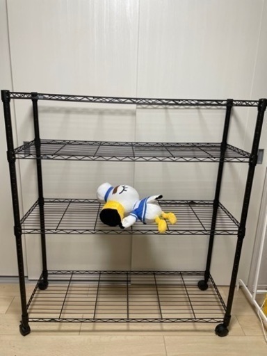 ルミナス スチールラック 幅110 奥行40 高さ125 【美品】