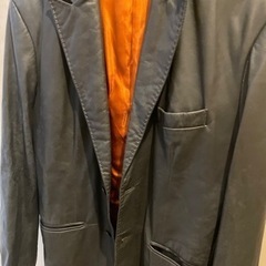 トミーヒルフィガー　ラムレザージャケット　Mサイズ　