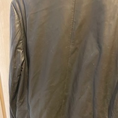 トミーヒルフィガー　ラムレザージャケット　Mサイズ　の画像