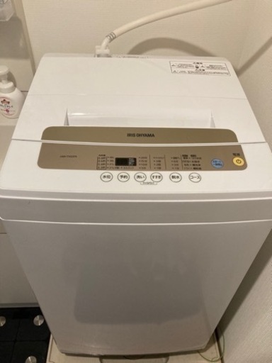 2019年製アイリスオーヤマ 洗濯機 5.0kg IAW-T502EN