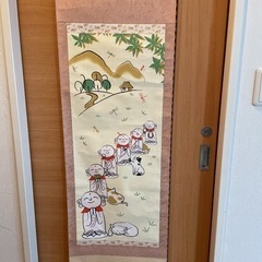 お地蔵様　掛け軸の画像