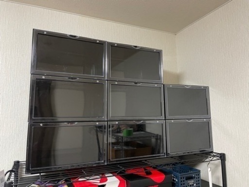 スニーカーボックス８個セット　横置き　