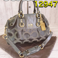 H1184 COACH コーチ　マディソンオプアート　2way ...
