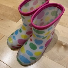【タダにしました】子ども用長靴　18.0cm