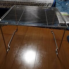 折り畳みできる　アルミ?棚　他にもいろいろ出品してます(笑)の画像
