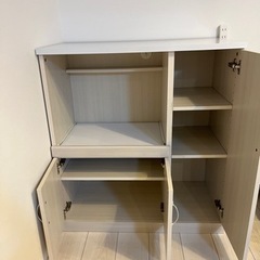 【受け渡し予定　取引中】ニトリ　レンジ台の画像