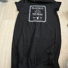パーカーでPLAYBOYワンピース半袖⑯Ⅿサイズ