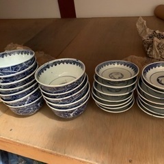 【テディさんに↓】計26点昔のお茶碗･小皿  素敵なうつわ   (写真複数)の画像