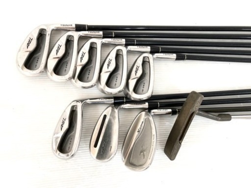 ◆TourStage ドライバー ＋Tsuruya  AXEL アイアン 等◆ゴルフクラブ 13本セット＋ 美品 Fitway キャデ