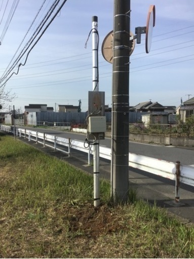 仮設電柱ラクダシポール