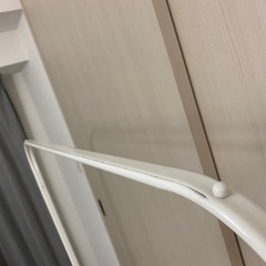 【値下げしました】洋服ハンガーラック / ホワイトの画像