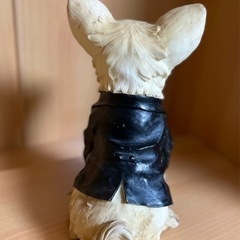 003【チワワ　犬の置き物】の画像