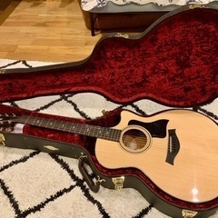 最終値下げ！Taylor 314ce V-Class 未使用に近い　エレアコ　ハードケース付きの画像