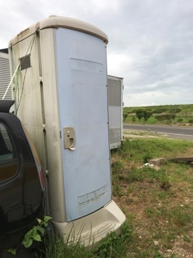 【決まりました】汲み取り式 簡易水洗 仮設トイレ