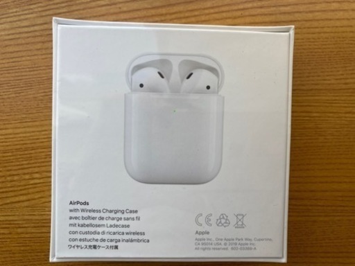 airpods 第二世代　7/2 購入　未開封　新品　保証付き　Apple純正品　