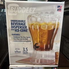 Buddeez 大型ビバレッジディスペンサー大容量 3.5ガロン...