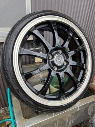 17×5.5J PCD100 +45４本セット