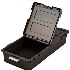 ニトリ　2面開きベッド下収納ボックスの画像