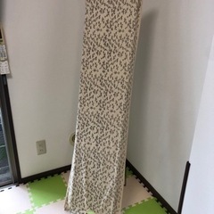 【横浜引き渡し限定】スタンドミラー全身鏡 ミラーカバー付き　中古