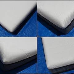 ☆≪短期使用品≫ ecosa マットレス シングル② 寝具 5層構造 硬さ調整可能 エコサマットレスの画像