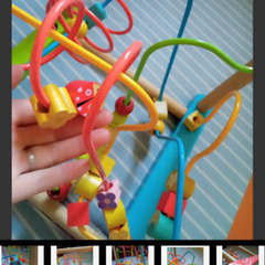 30cm四方の大きいルーピング！上下逆さまに置けるの画像