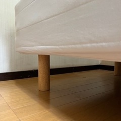 【期間限定】無印良品　シングル足つきマットレスの画像