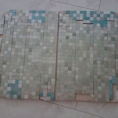 珪藻土バスマット2枚。1枚でも