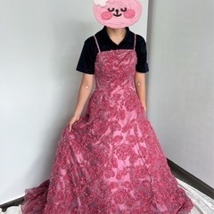 カラードレス🌟チャック壊れてます😭 着画です 🌈しげん屋