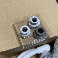 【取引中】シャワーノズルとホースの画像