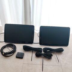 後部座席　モニター　ヘッドレストモニター　2個