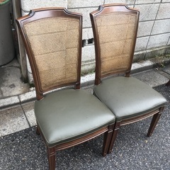 【maruni】マルニ木工　ロイヤルシリーズ　イス肘掛けなし2脚