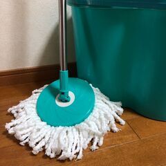 新品未使用 モップ セット  回転 足踏み式の画像