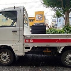 希少サンバーのハイルーフ　パワフル赤帽エンジン　スバルサンバートラック　現状販売　下取り交換可の画像