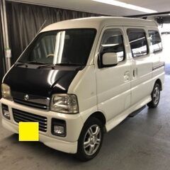 検査5年9月　エブリーワゴンジョイポップターボPZ４WD　乗って...