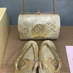 取引場所　南観音　2208-136   ③  草履　カバンセット