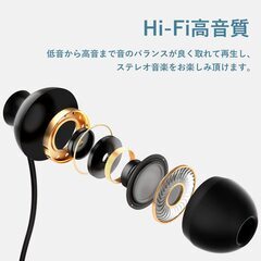 【新品・未使用】USB-C カナル式イヤフォンの画像